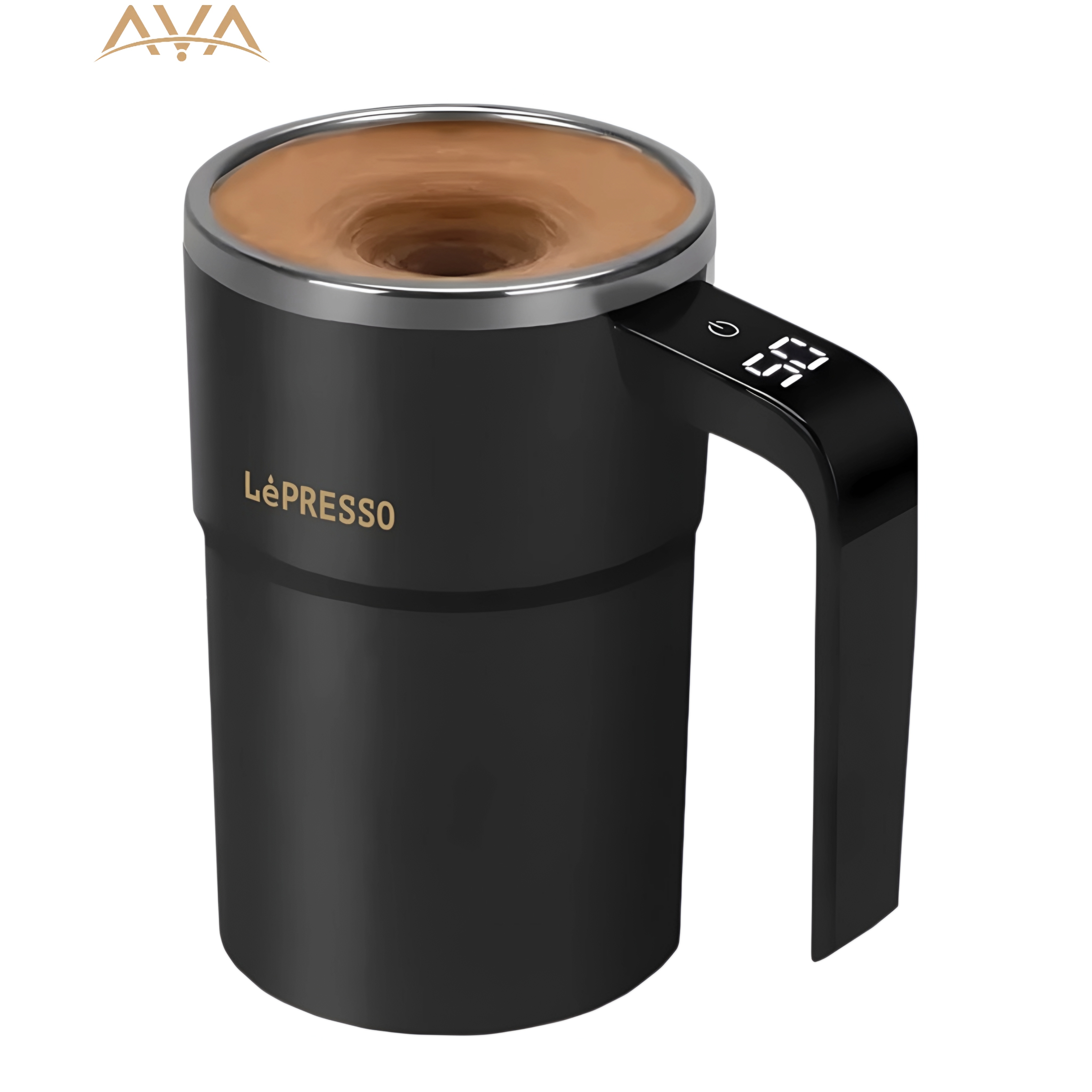 ماگ همزن‌دار شارژی لپرسو مدل Stirmagic Auto Stirring Mug ظرفیت 380 mL