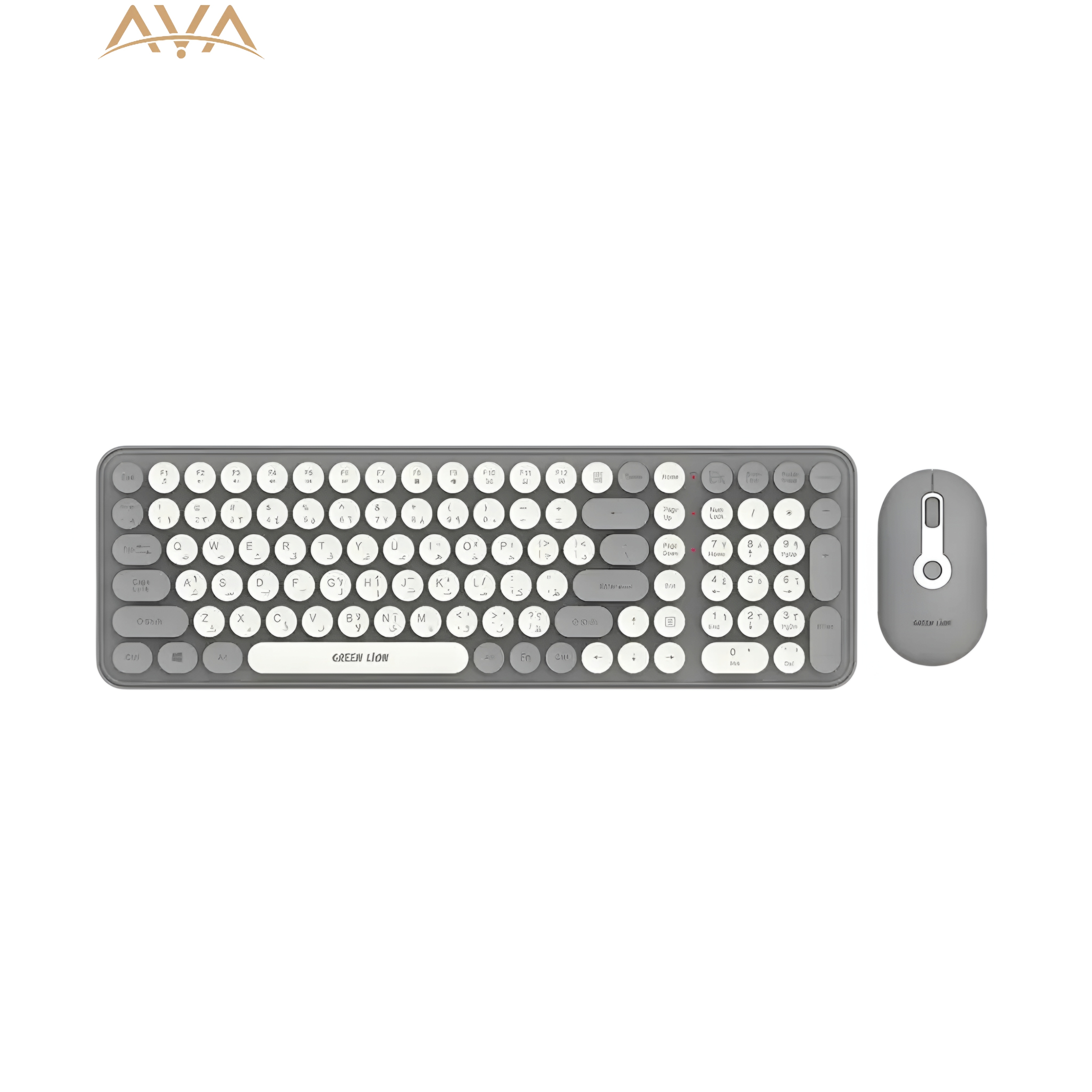 ست کیبورد و ماوس بی‌سیم Green Lion GKM-300