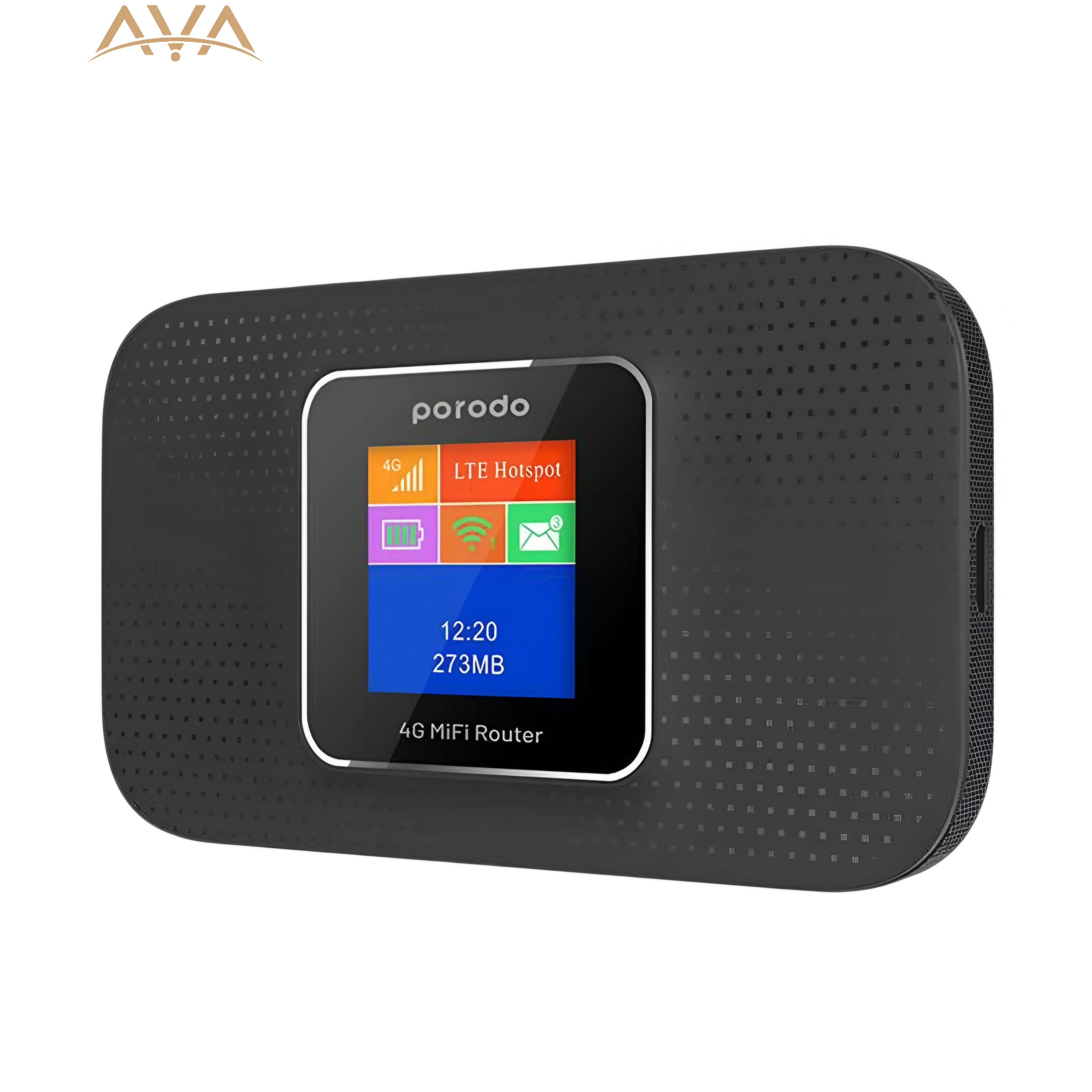 مودم Porodo PRT4GR_BK 4G Portable MiFi Router (CAT4 V2)